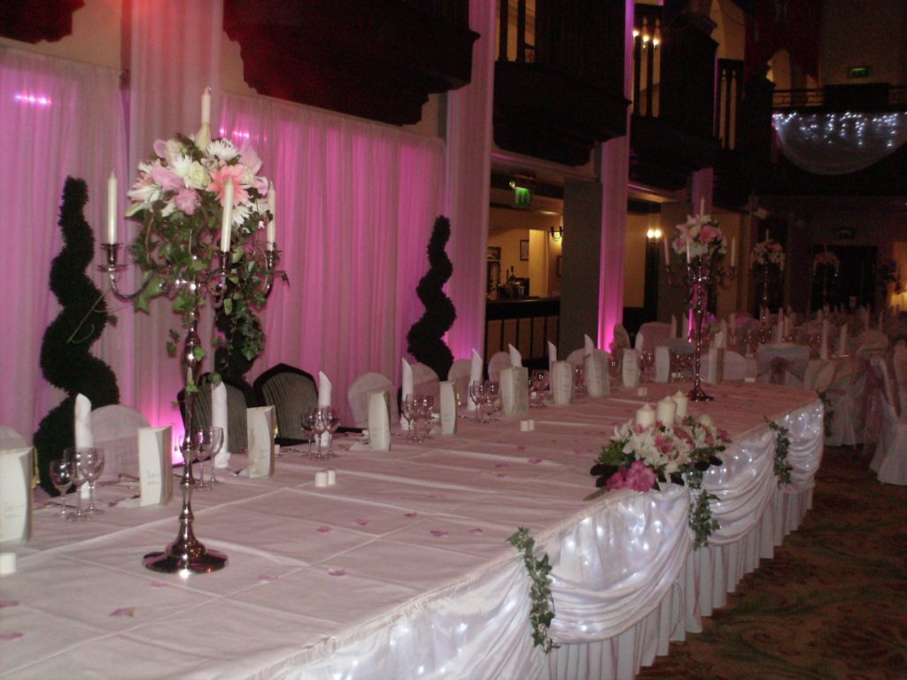 wedding venue decor